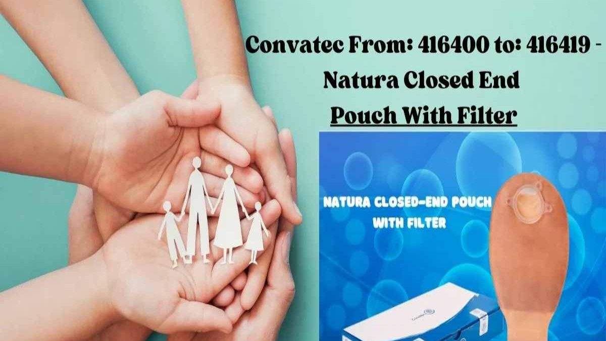 Convatec from: 416400 to: 416419 – Natura Closed End Pouch with Filter